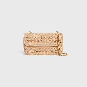 Raffia-Kettentasche