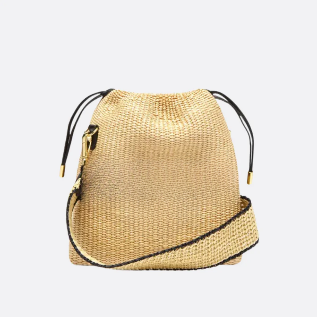 Geflochtene Strohtasche