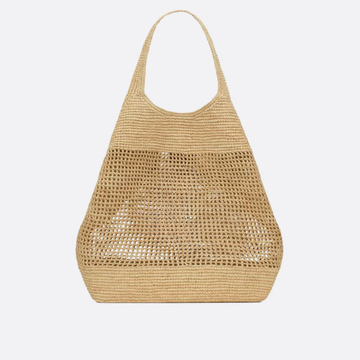 Raffia-Handtasche